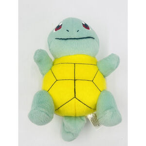 8" Pokemon Turtle Tomy Squirtle Plush Stuffed Animal Toy Video Game Movie